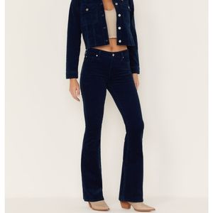 CLEO + WOLF WOMEN'S HIGH RISE CORDUROY BOOTCUT JEANS